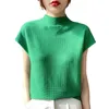 Women's Blouses Women Polyester Blend T-shirt Anti-pilling Breathable Solid Color Tee Short Sleeve Casual Top For Spring