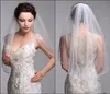 One Layer Bridal Wed Veils Comb White And Ivory Wedding Veil Cathedral Tulle Beaded Short Wedding Veil 20183372749