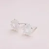 Boucles d'oreilles LVE18 classiques pour femmes, bijoux fins en argent 925, petite oreille solaire, un cadeau pour jeune fille délicate