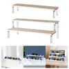 Storage Boxes Figure Display Stand Shelf DIY Assembly Toys Cupcake Organizer Durable