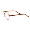 Güneş Gözlüğü Çerçeveleri Erkekler Kadınlar İçin Vintage Gözlük Yuvarlak Gözlük El Yapımı 2024 Moda Gözlükleri Tam Jant Gözlükleri RX JDA3224