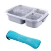 Obiadowe torba na lunch wygodne trwałe i lekkie łatwe do czyszczenia składane podróżne kemping Essentials Portable Box