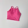 Yoga roupa verão esportes roupa interior feminina fitness correndo camisola à prova de choque e flacidez sexy beleza volta sutiã secagem rápida