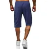 Herenshorts 2024 Bermuda Cargo Heren Zomer Lichtgewicht Dagelijks Los Trekkoord Katoen Ademend Casual Broek Man