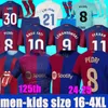 2024 Pedri Gavi Soccer Jerseys 125th 23 24 25 Barca Lewandowski FC Ferran Camiseta de Futbol Auba Joao Felix Cancleo Barcelonas Kits 남자 아이 Ansu Fati Football Shirt