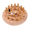 Giocattolo per bambini in legno con memoria, gioco di scacchi, giocattolo per bambini, blocco educativo Montessori, regalo per bambini, giocattolo educativo precoce in legno