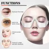 3D Eye Beauty Instrument EMS Micro-Current Pulse Eye Massager Device For Eye Bags Dark Circles Eye Fatigue Wrinkles Removal 240127