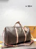 Designer Duffle Classic 45CM 50CM Travel Lage for Men Real Leather Large Handbag Totes Shoulder Bags Mens Womens Large Capacity Travel Bag