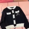 New design women's crochet knitted flower patchwork ltter embroidery knitted sweater coat cardigans SMLXL