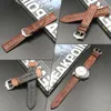 18mm 20mm 22mm 24mm Handmade Genuine Leather Watch Strap Vintage Black Blue Brown Green Watchbands High Quality Mens Watch Band 240125