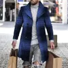 Płaszcz z marki zwykłe męskie płaszcz zima 6 kolorów mężczyzn płaszcza zima formalna męska kurtka płaszczowa płaszcz plus size s-3xl na zewnątrz 240122