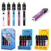 Cookies Backwoods Quad Battery 500mAh 25ct Preheat VV Variable Voltage 510 Carts Batteries Bottom USB Charging 25pcs Display Box