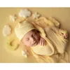 born Pography Props Wool Felt Moon and Star Mini Infant Po Shoot Accessories Baby Decorations Creative Prop 240125