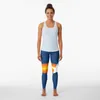 Actieve broek Stros Shooting Star blauwe legging sportsport voor dames