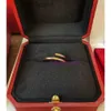 Liefde Ring Hoge Kwaliteit Designer Nagel Mode-sieraden Man Bruiloft Belofte Ringen voor Vrouw Anniversary GiftUCCH UCCH