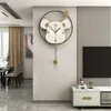 Relógios de parede Cartoon Violence Bear Clock - Decore seu quarto com este relógio silencioso