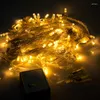 Snaren 33FT LED Kerst Licht Boom 10m 50led Xmas Party Holiday String Decoratieve Bruiloft Lichten Fairy Garland