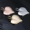 TOPGRILLZ Custom Made Po Heart Medallions Naszyjnik z 4 mm łańcuch tenisowy AAA sześcien cyrkonu Biżuter