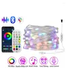 Strings Christmas Lights Tree Smart Wifi Led String Garland USB Lighting Fairy Decoration Festoon