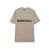 T-shirts pour hommes Designer Tshirt Mens Ess Hommes Tsirt Summer Fashion Lettre à manches courtes imprimée en peluche Couple Sports Wholesalemk889IWH