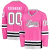 Maillot de softball de hockey sur glace personnalisé, imprimez votre nom, numéro, vêtements d'entraînement de compétition de sport d'équipe pour hommes et femmes, chemise de rue 240122