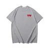 play designer shirts for men T-shirt fashion casual tees cotton embroidered love t-shirt loose casual Tshirt couple style printed summer T-shirts