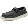 Casual Denim Size Plus Canvas Flat Vulcanize Shoes Fashion British Designer Breathable Light Men Sneakers Loafers 240129 2257