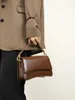 Evening Bags Fashion Single Shoulder Crossbody Bag Women's Underarm High Quality Cowhide Small Satchels Unique Solid Color