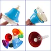 8Note Hand Bell Children Music Toy Rainbow Percussion Instrument Set 8Tone Rotating Rattle Beginner Educational Gift 240124