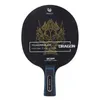 Racchetta da ping pong in carbonio con lama in carbonio, racchetta da ping pong professionale, 5 strati in legno, 2 strati in carbonio, attacco rapido, pagaia offensiva 240202