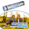 Kudde Portable Camping Sleeping Pad Waterproof Tält Mattfuktsäker smutsbeständig förtjockad hopfällbar för utomhusvandring