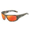 Sports polarisés camouflage lunettes de soleil pêche hommes UV 400 PC cadre en plein air conduite Camping cyclisme lunettes lunettes 240127