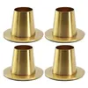 Candle Holders Candlestick Holder Home Dining Table Decoration 4pcs Base Durable Stick High Quality