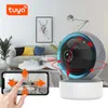 Telecamera IP Dome 5MP Tuya Smart Life App Wireless WiFi Sicurezza Home Audio bidirezionale Auto Cloud Surveillance CCTV PTZ Cam