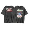 Herren-T-Shirts Gallery, Vintage-Waschung, Distressed-DPT-zerrissene, kurzärmlige Herren- und Damen-T-Shirts aus lockerer, lässiger Hip-Hop-Baumwolle mit Rundhalsausschnitt und trendigen T-Shirts