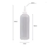 Storage Bottles 300ml Empty Plastic Bottle With Pointed Mouth Cap Shampoo Lotion Cosmetic Containers 10 Oz PET Liquid Lubricants