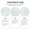 Jade Eye Stone Ice Therapy Therapy Sleeping Greow Dark Diolcles Skincare Tool Towsing Pain Pain Anti Aging Mask 240127