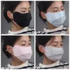 Scarves Face Shield Hiking For Women Solid Color Outdoor Girl UV Protection Scarf Cover Sunscreen Mask Silk