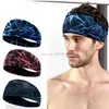 100 unids Ciclismo absorbente Yoga Deporte Sudor Diadema Hombres Banda para el sudor para hombres y mujeres Yoga Bandas para el cabello Bandas para el sudor 240125