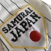 BG Baseball Jersey Japan 16 Ohtani koszulki szycia haft wysokiej jakości sportowy sport biały czarny pasek świat 240122