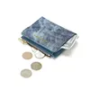 Plånböcker cowboy mönster kvinnors lilla plånbok koreansk blixtlås myntväska två vikta korta damkorthållare byter mini pengar väska