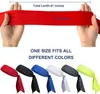 50 Pcs Customized Sports Headband Fashion Bandanas Sport Sweat Headscarf Antiperspirant Head Tie for Tennis Jogging Fitness 240125
