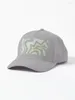 Casquettes à bille Liquid Swirl Contemporary Abstract In Light Green Grey Almond Cap