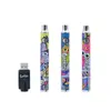 Cookies 900mAh Bottom Twist Battery Preheat Adjustable Voltage VV 510 Carts Cartridge Batteries with USB Charger 30pcs A Display