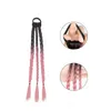 Hair Accessories Extension Gradient Color Ponytail High Temperature Fiber Wig Rope Braiding Hairpieces Twist Fake