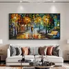 Urban Architectural Landscape Abstract Oil Painting Print On Canvas Nordic Poster Wall Art Picture For Living Room Home Decor 240129