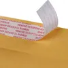 Envoltório de presente 10 pcs Kraft Bubble Mailers Amarelo Acolchoado Mailing Bags Envelopes de Papel Dropship