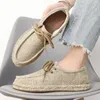 Lässige Männer Frauen Komfort solide Stoff schwarzer Khaki Aprikosenschuhe Herren Trainer Sport Sneaker Größe 39-45