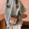 Enfants automne hiver nouvelles filles mignonnes poche à la mode Mini selle chaîne sangle sac à bandoulière ventes directes d'usine