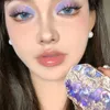 Fleur sait maquillage clair de lune sirène fard à paupières Palette 5 couleurs mat miroitant caméléon femmes beauté ombre à paupières fleurs savoir 240123